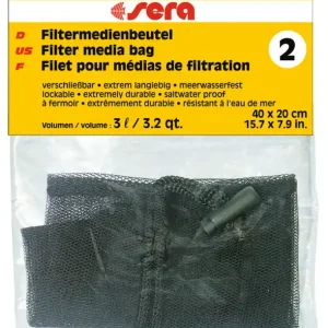 Sera Filtermedienbeutel 3 Liter | Großer Netzbeutel für lose Filtermedien Beliebt