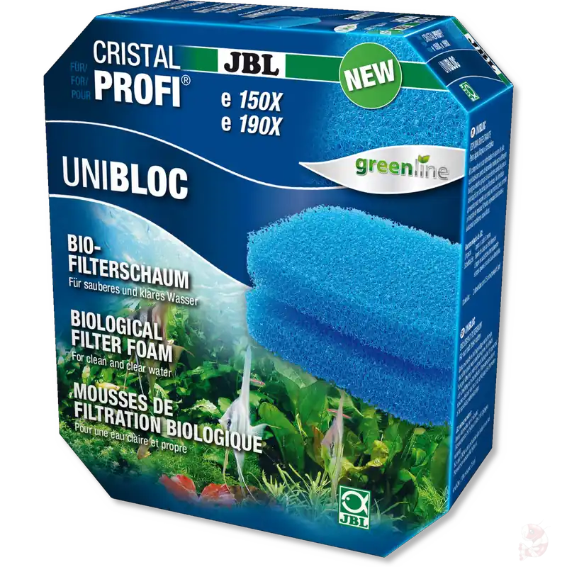 JBL CristalProfi UniBloc e 1500, 1501, 1901 | Bio-Filterschaum 25 ppi Für 700. 900. 401. 701. 901 Preisreduziert