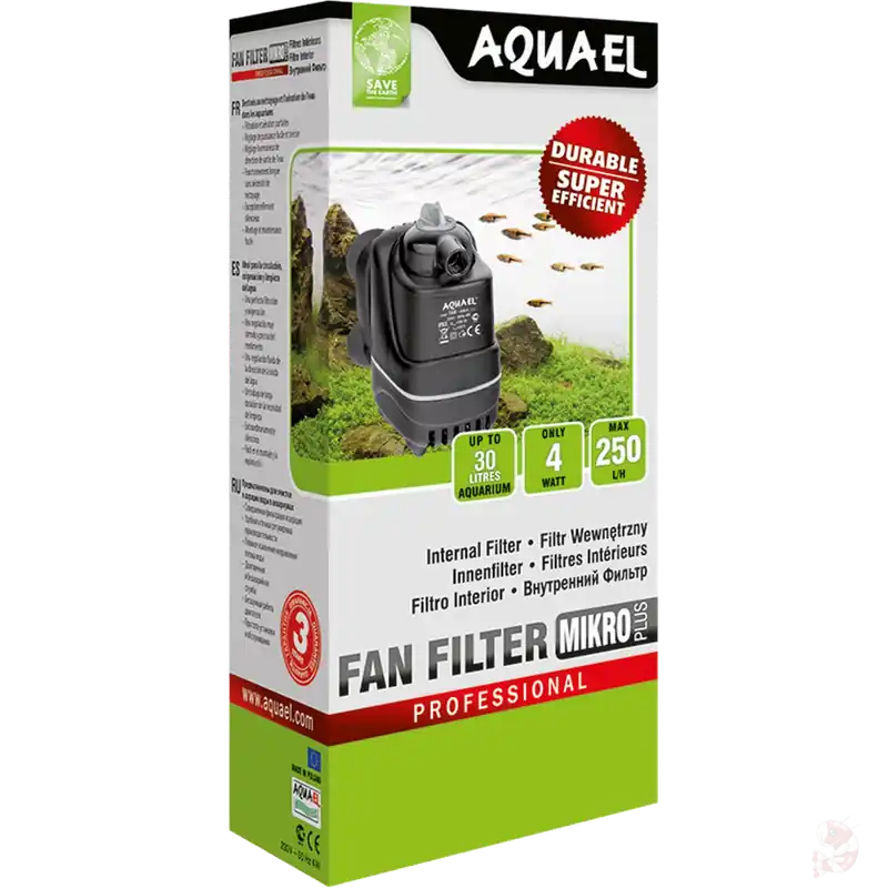 Nur Für Kurze Zeit Aquael Fan Filter Mikro Plus | für Nano-Aquarien bis 30L Mikro Plus ( max. 30 l Aquarien )