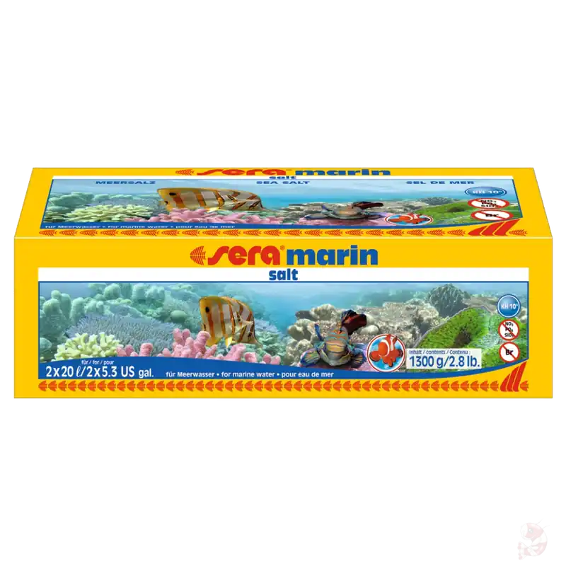 Kracherpreis sera marin salt (1300g) | Meersalz für ca. 40 Liter 1300g