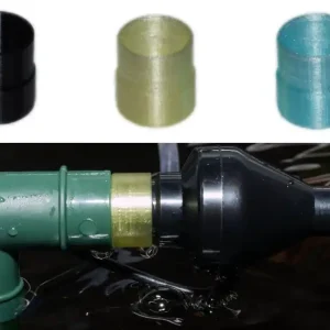 Kupplungs-Adapter Qanvee QS-100/200 <=> Aquael Mini UV Sterilisator Schwarz Mega-Angebot