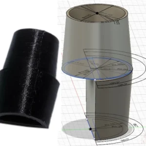 Kupplungs-Adapter BOB / BOB Maxi Filter auf Aquael Mini UV Sterilisator Zertifiziert