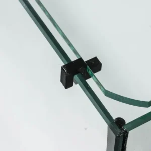 Jetzt Bestellen U-Line Abdeckscheibe Halter für Wandstärke 3 mm, Deckelstärke 2 mm, schwarz, 4 Stk.
