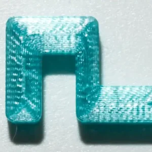 Must-Have U-Line Abdeckscheibe Halter für Wandstärke 4 mm, Deckelstärke 2 mm, blau transparent, 4 Stk.