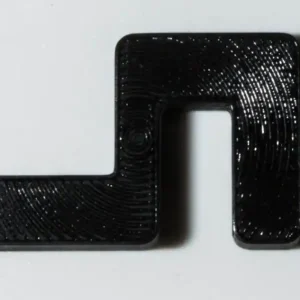 Garantierte Lieferung U-Line Abdeckscheibe Halter für Wandstärke 4 mm, Deckelstärke 4 mm, schwarz, 4 Stk.