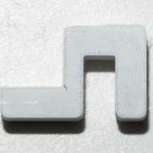 Wochenendangebot U-Line Abdeckscheibe Halter für Wandstärke 5 mm, Deckelstärke 2 mm, weiß, 4 Stk.