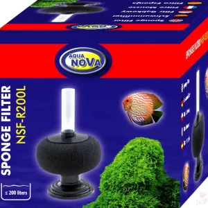 Aqua Nova Bio-Schwammfilter NSF-R200L | Leiser Standfilter Ausverkauf