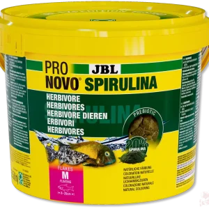 JBL Pronovo Spirulina Flakes M, 5500 ml | Züchterpackung Flockenfutter 100 ml Sofort Bestellen