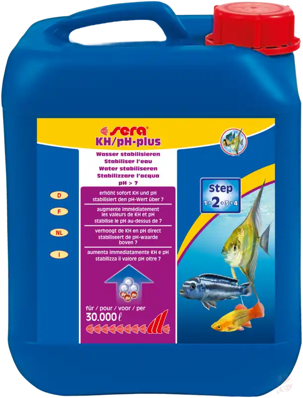 Solange Der Vorrat Reicht sera KH/pH-plus, 5.000 ml | KH- & pH-Wert Stabilisator | Züchterpack sera KH/pH-plus. 100 ml