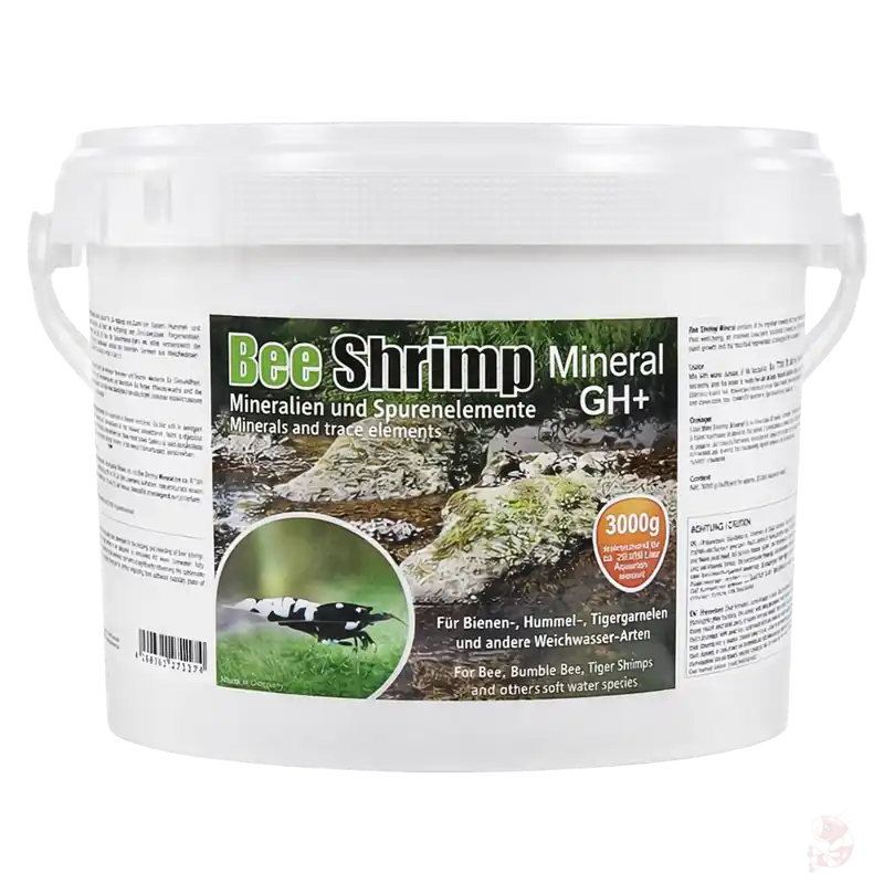 Direkt Vom Hersteller Salty Shrimp - Shrimp Mineral GH+ 3000 g | Bienensalz für Weichwasser (XXL) 110g