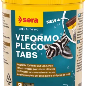 sera Viformo Pleco Tabs | Hauptfutter-Tabletten für Welse & Bodenfische sera Viformo Nature. 50 ml Top-Angebot