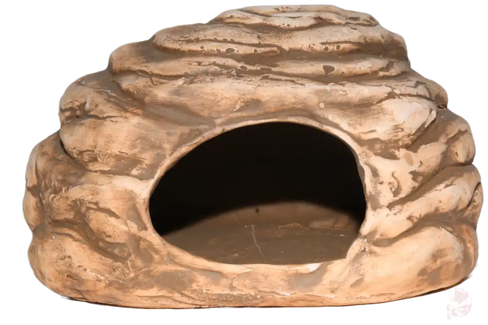 Aquarium Felsenhöhle aus Ton, 17 x 13 x 10 cm | Für Flusskrebse & große Welse 14 x 10 x 8 cm (LxBxH) Direkt Vom Hersteller