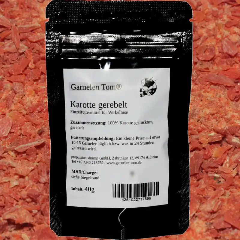 Neu Im Sortiment GT Karotte, gerebelt, 250 g 40 g