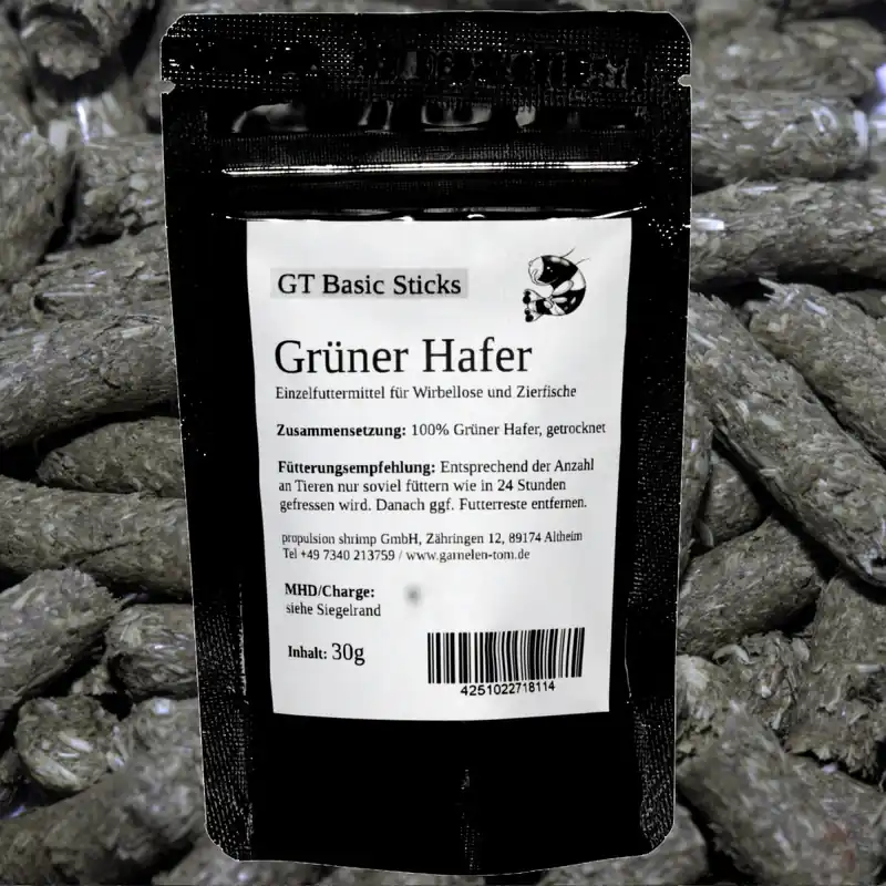 GT Futtersticks Grüner Hafer, 30 g 30 g Neue Ware
