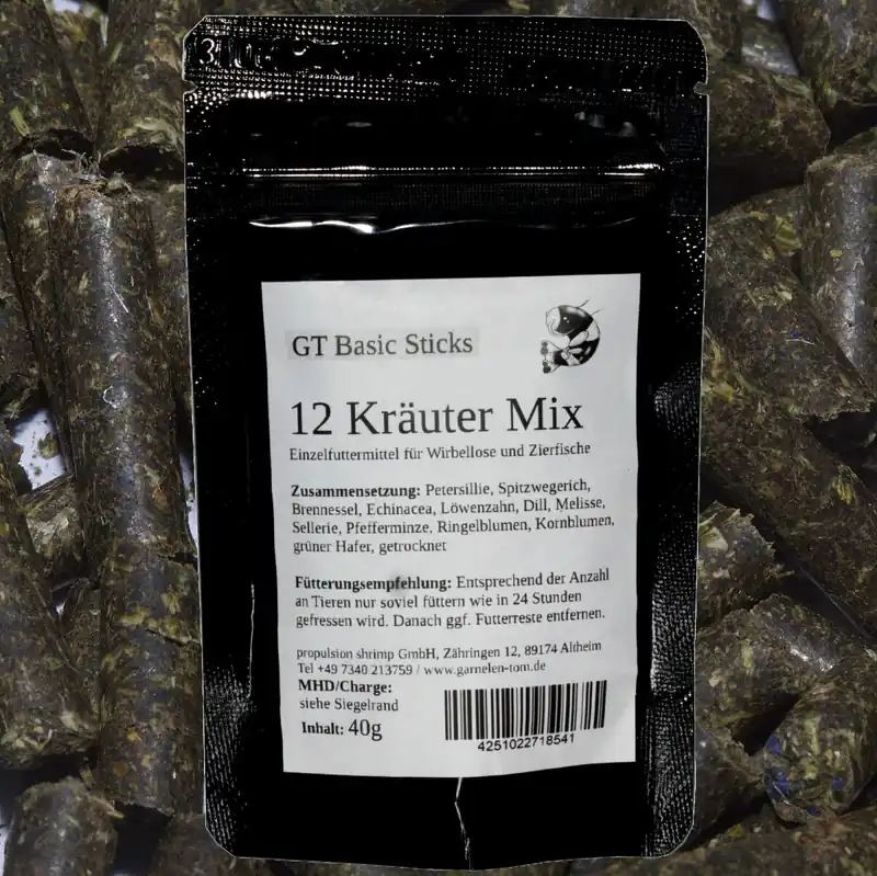 Billig GT Futtersticks 12 Kräuter Mix, 80 g 40 g
