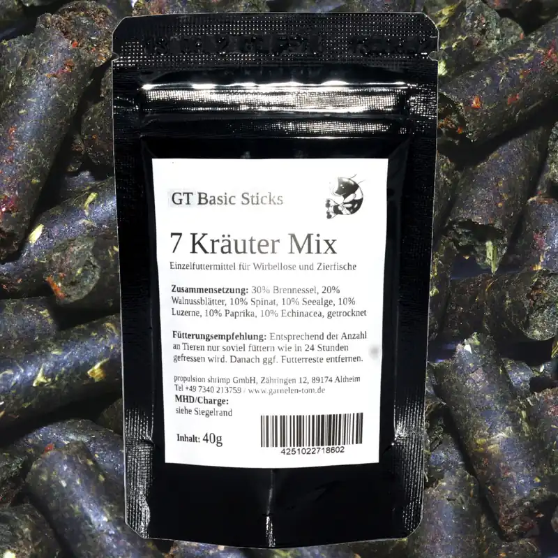 Preiswert GT Futtersticks 7 Kräuter Mix, 80 g 40 g