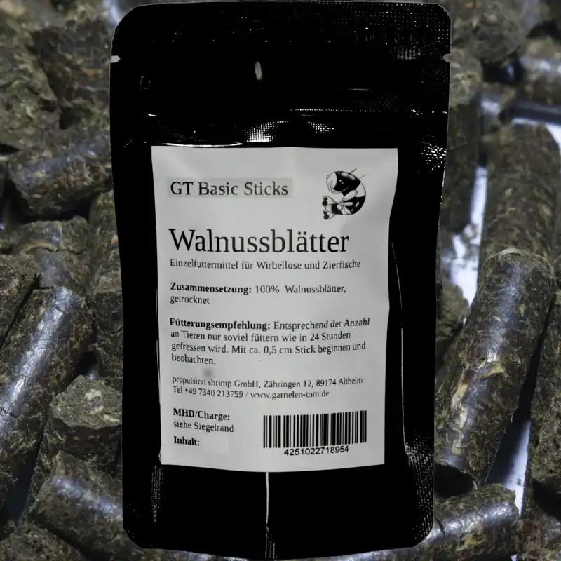 GT Futtersticks Walnussblätter, 100 g 40 g Letzte Chance