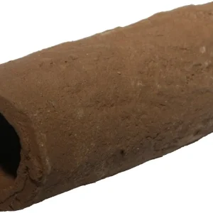 Finale Aktion Strukturierte Tonröhre in Hellbraun (60 x 25 mm Länge x Durchmesser) hellbraun