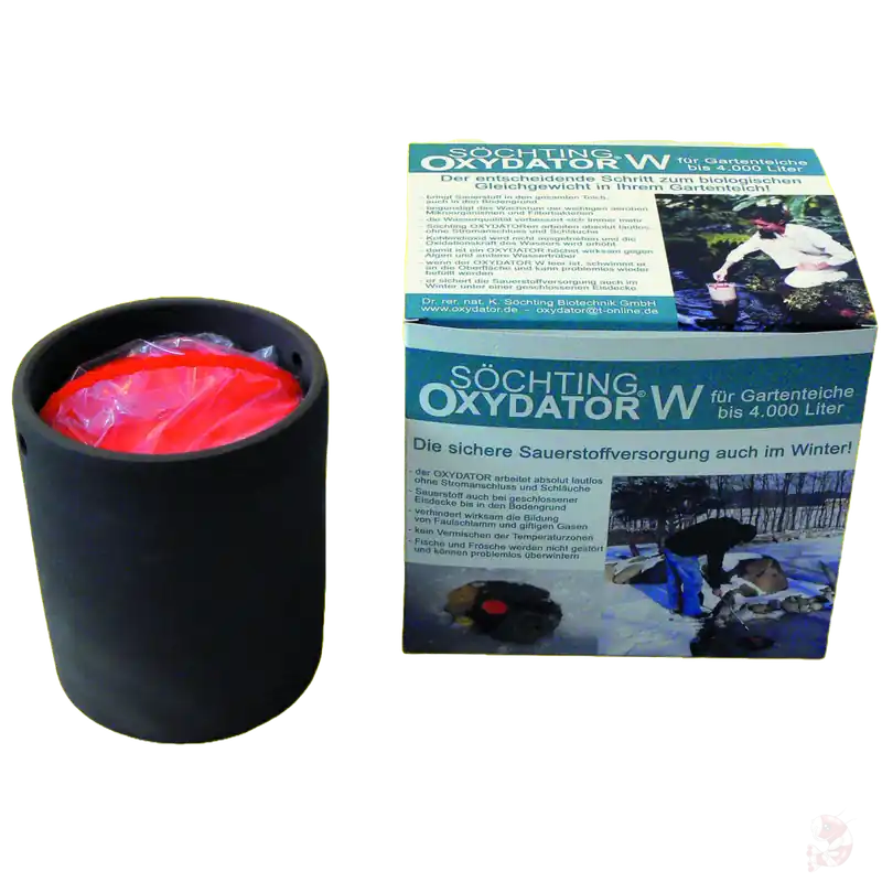 Markenware Söchting Oxydator W / W Maxi | Stromlose Teichbelüftung für klares Wasser Oxydator W bis 4.000 Liter