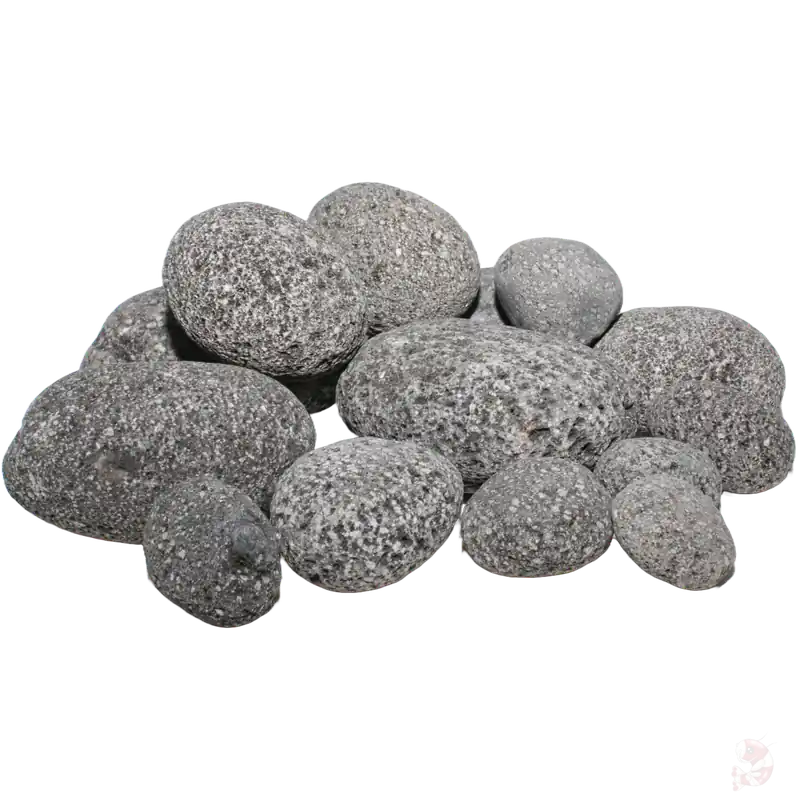 Zen-Pebbles | Runde, schwarze Lavasteine für Aquascaping Zen-Pebbles 2-3 cm. 250 g Heißes Angebot