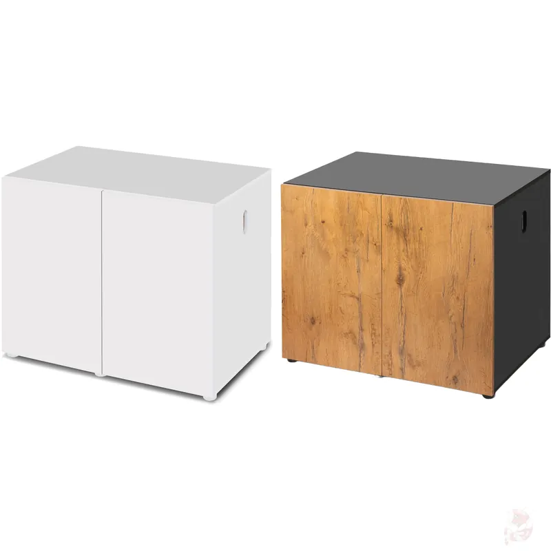 Aquael Schrank UltraScape 90 | Aquariumunterschrank 90 x 60 cm in Forest oder Snow snow Neue Kollektion