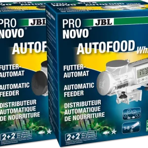 Heißes Angebot JBL Pronovo Autofood Futterautomat (Weiß/Schwarz) | 4x Fütterung & Futtertrocknung Weiß