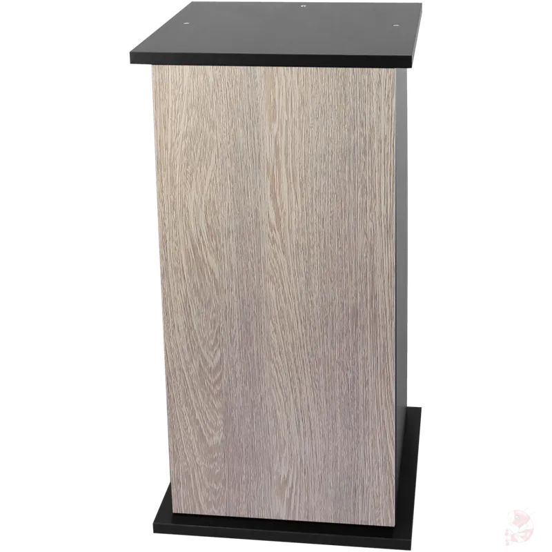 Highlight sera Unterschrank für Scaper Cube 40 x 40 x 100 cm mit Tür Silver Oak Tür Black