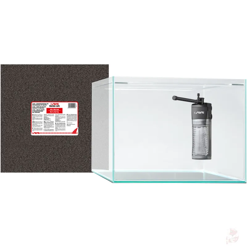 Preiswert sera Scaper Cube 48 Liter - Starterset - 40 x 40 x 30 cm ( L x B x H) 48 Liter