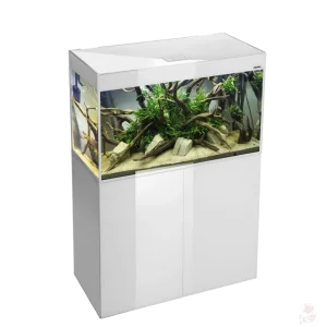 Aquael Aquariumset Glossy 80 Kombination Day & Night weiß | 125 l Aquarienkombination Glossy 80 weiß Kombination - 125 L Zertifiziert