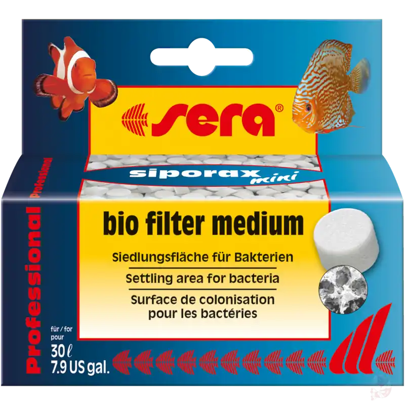 Jetzt Bestellen sera siporax mini Professional 35 g | biologisches Filtermedium bis 30 l 35 g