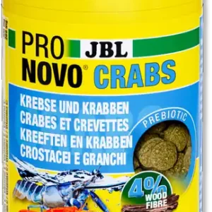 Markenware JBL ProNovo Crabs Wafer M, 250 ml | Vorratspackung Krebsfutter 100 ml