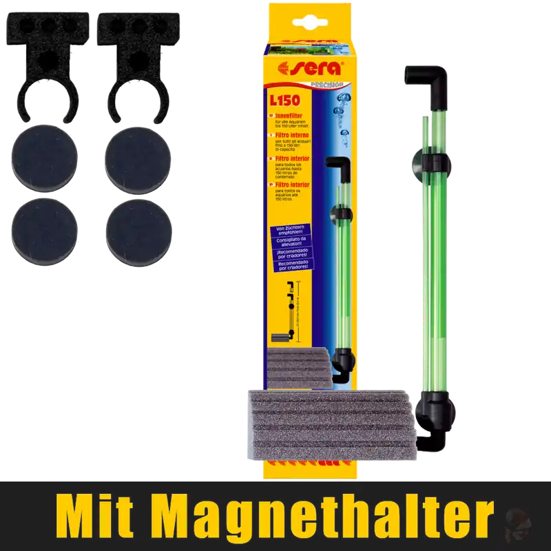 sera Innenfilter L150 | mit kompatibler Magnethalterung Ohne Magnethalterung Begrenztes Angebot