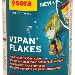 Garantierte Lieferung sera Vipan Flakes, 100 ml | Prebiotisches Hauptfutter für Fische 100 ml