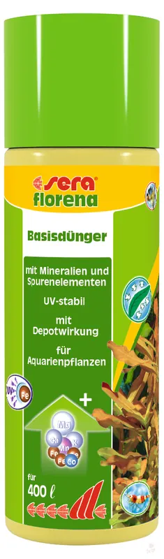 Sera florena | Flüssiger Basisdünger für Aquarienpflanzen 50 ml Must-Have