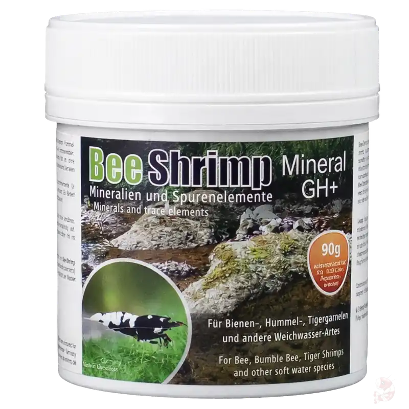 Neu Salty Shrimp - Shrimp Mineral GH+ 110g | Bienensalz für Weichwasser 110g