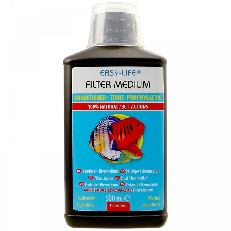 Geprüft Easy Life 500ml flüssiges Filtermedium Wasseraufbereiter für Süß-, & Meerwasser