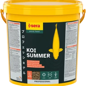 Zertifiziert Sera Prof. Koi Sommer 21 Liter Eimer Spezialfutter Teichfutter Fische Teich