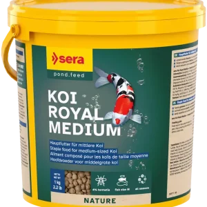 Preisknaller Sera Koi Royal Medium Nature 3800ml Eimer Teichfutter Fische Teich Goldfische