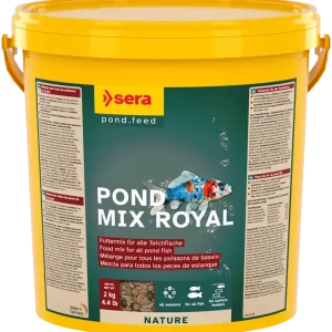 Garantierte Lieferung Sera Pond Mix Royal 10 Liter Eimer Futter Perlets Teichfutter Fischfutter Teich