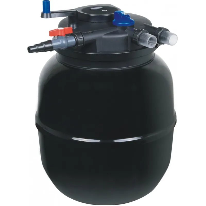 CPF 50000 Bio Druckteichfilter 80000l inkl.55 Watt UVC Klärer mit Kurbelreinigung Versand Am Gleichen Tag