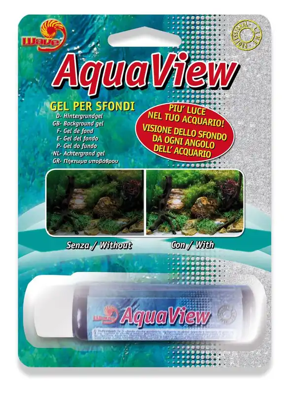Beliebt Aquaview Fixiergel von Amtra Wave für Fotorückwände 30ml