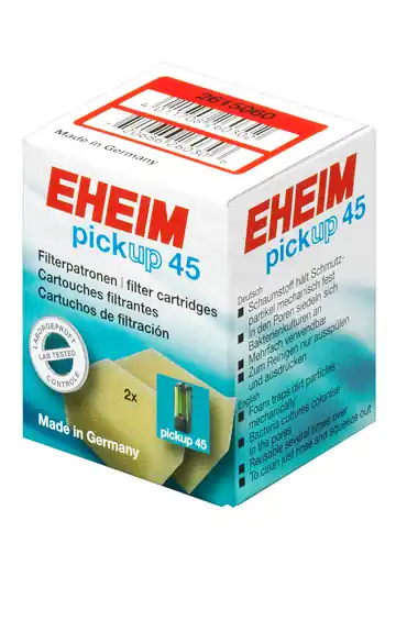 Aktuell Eheim Pickup 45 Filterpatronen 2 Stück