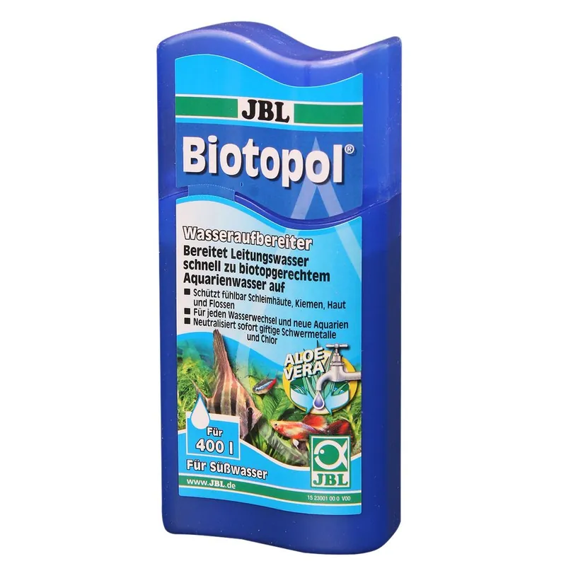 Expressversand JBL Biotopol 100ml Wasseraufbereiter für Süßwasser-Aquarien