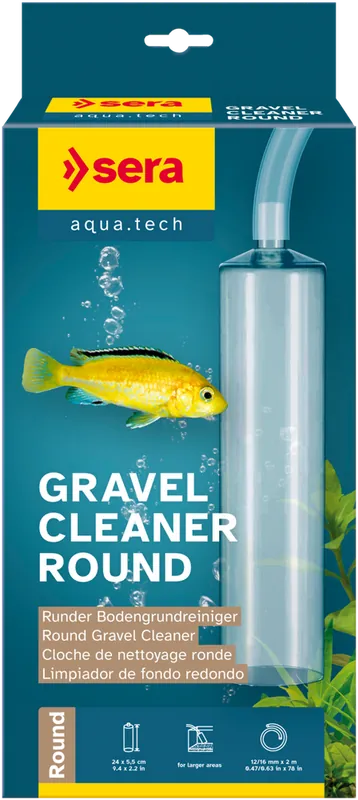 sera Gravel Cleaner Round Bodengrundreiniger Mulmglocke rund für Aquarien Schneller Versand