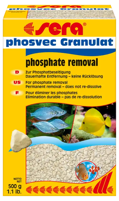 sera phosvec Granulat 500 g Filtermedium Rabatt