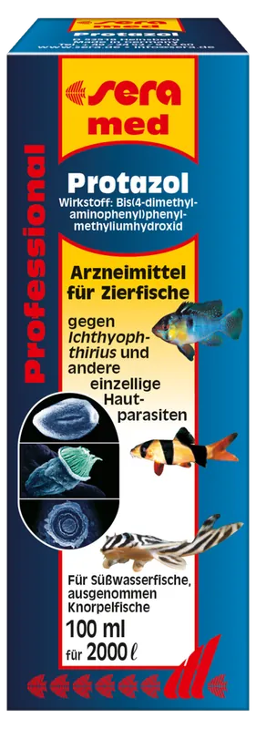Geprüft Sera med Professional Protazol 100 ml Arzneimittel gegen Weißpünktchenkrankheit