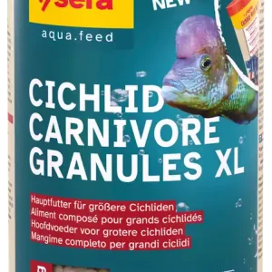 Knallerangebot sera Cichlid Carnivore Granules XL 1000ml Granulat Cichliden Aquarium