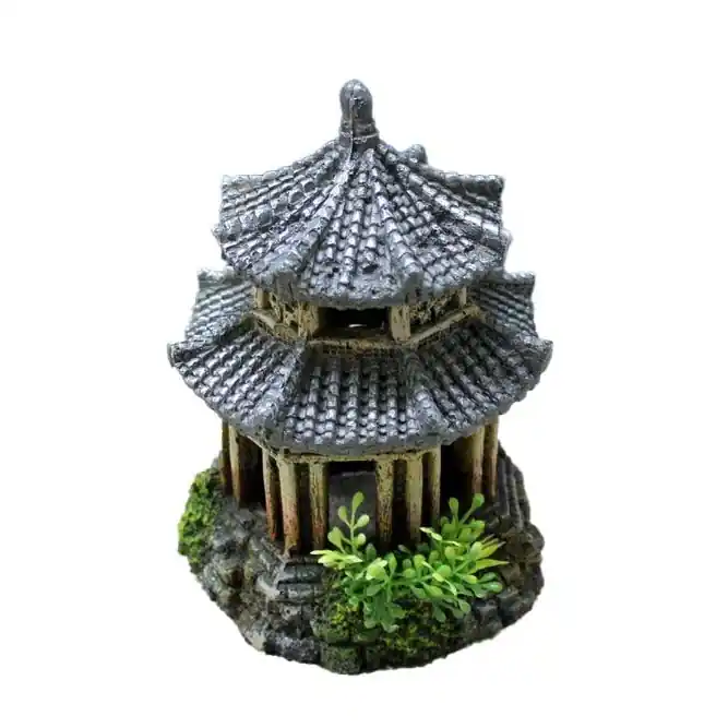 Amtra Japan Tempel Dekoration – Exquisite Aquarium-Deko im asiatischen Stil Knallerangebot