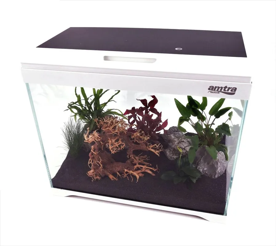 Modern Tank 40 Nano Aquarium Innenfilter LED Beleuchtung Heißes Angebot