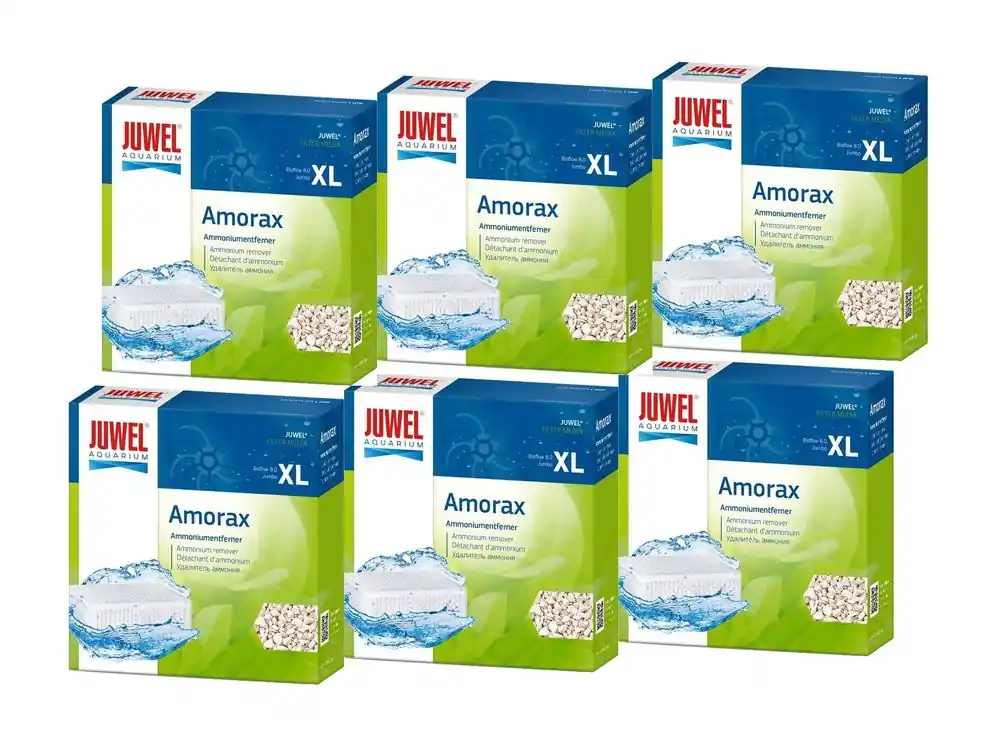 Juwel Amorax XL 6er Pack Ammoniumentferner Zeolith verhindert Ammoniak fördert Vitalität Wochenendangebot